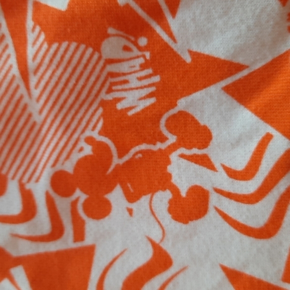 Disney x I.t loves Mickey small orange zip up sweatshirt - Picture 6 of 11